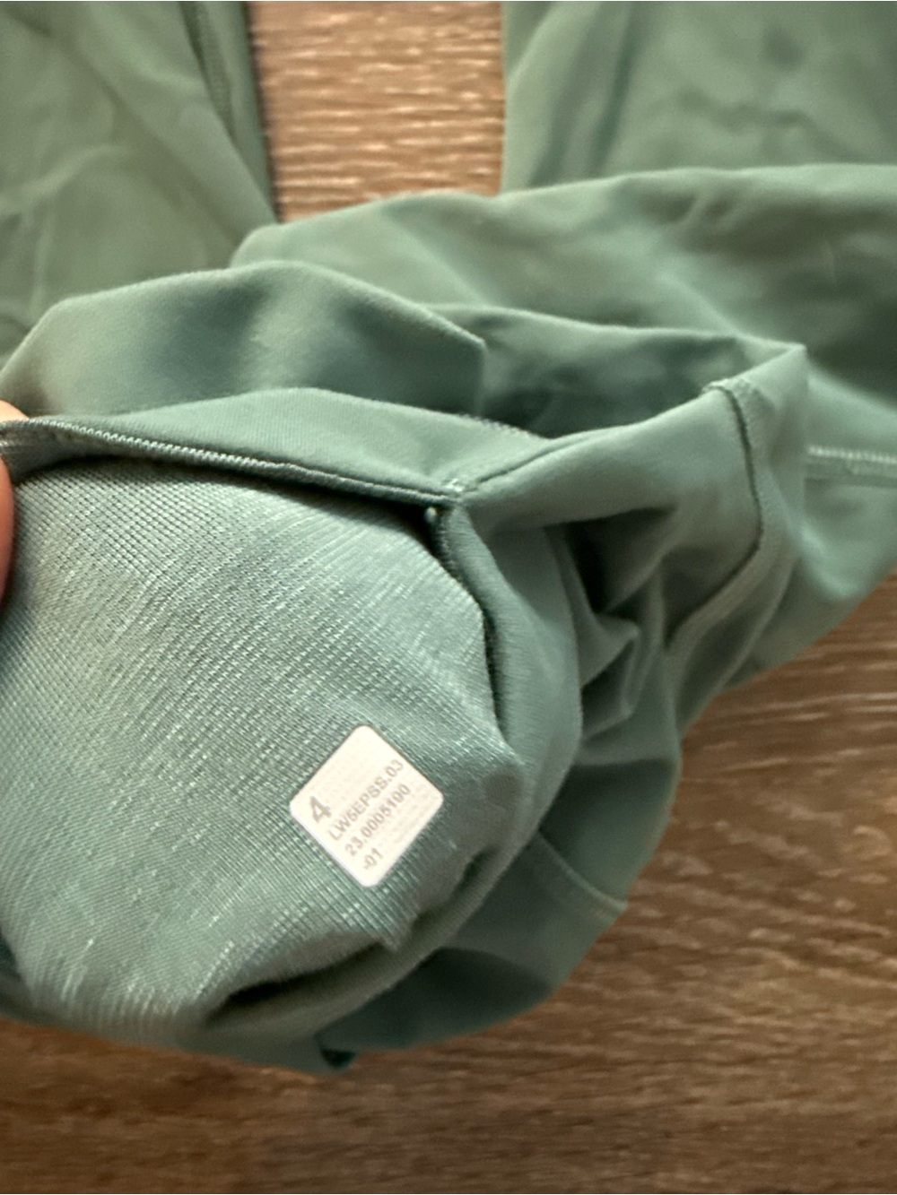 lululemon Sage Green High-Rise Leggings - Picture 7 of 8